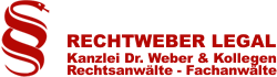 Anwalt Dr. Weber - Logo rot