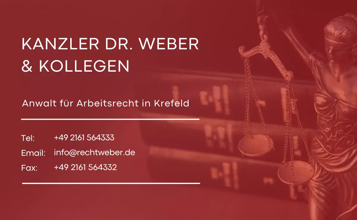 Anwalt Arbeitsrecht Krefeld